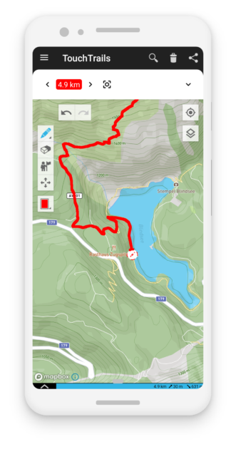 Route planner at your fingertip
