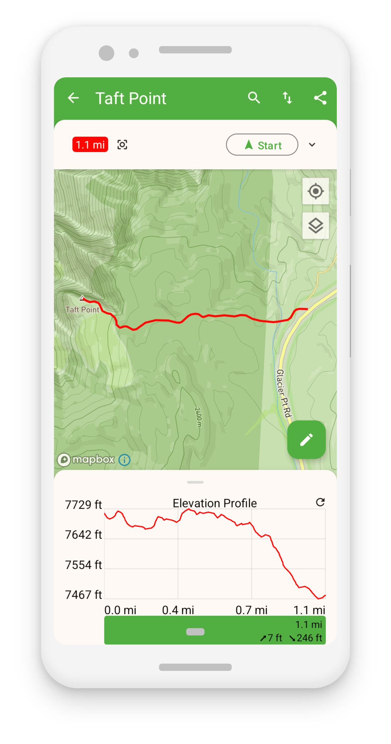 Taft Point and The Fissures