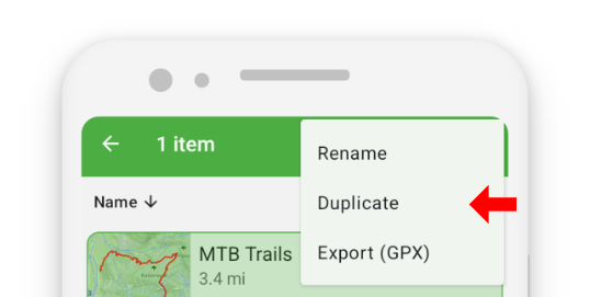 Duplicate map